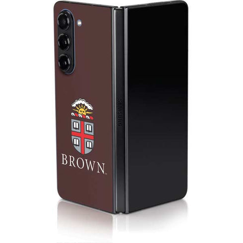Brown University Primary Logo Galaxy Z Fold5 5G Skin